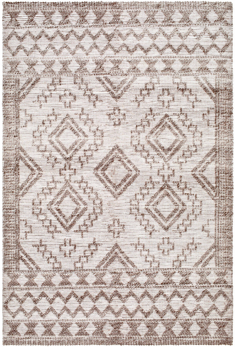 Beige Hand Woven 100% Recycled PET Yarn Global Rectangle Handmade rug, Indoor use only, no fringe, non-washable. runner also available