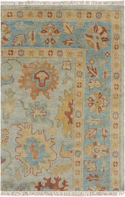 Hillcrest HIL-9045 Hand Knotted Rug