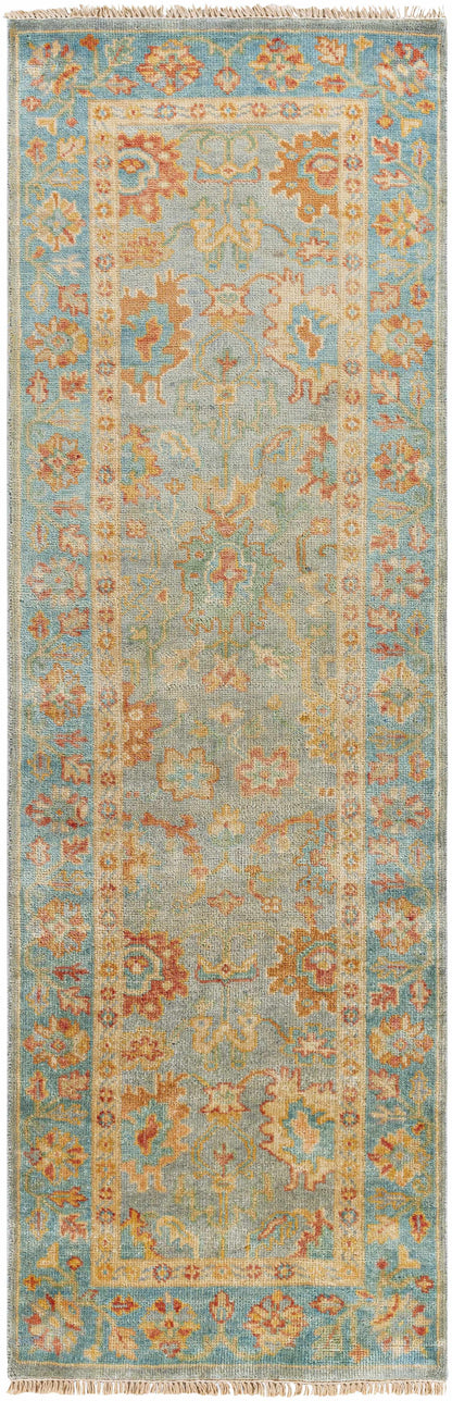 Hillcrest HIL-9045 Hand Knotted Rug