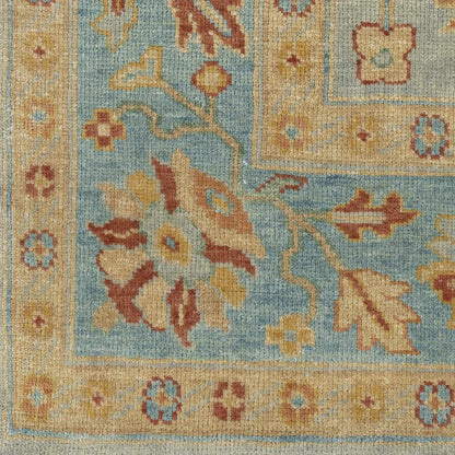 Hillcrest HIL-9045 Hand Knotted Rug