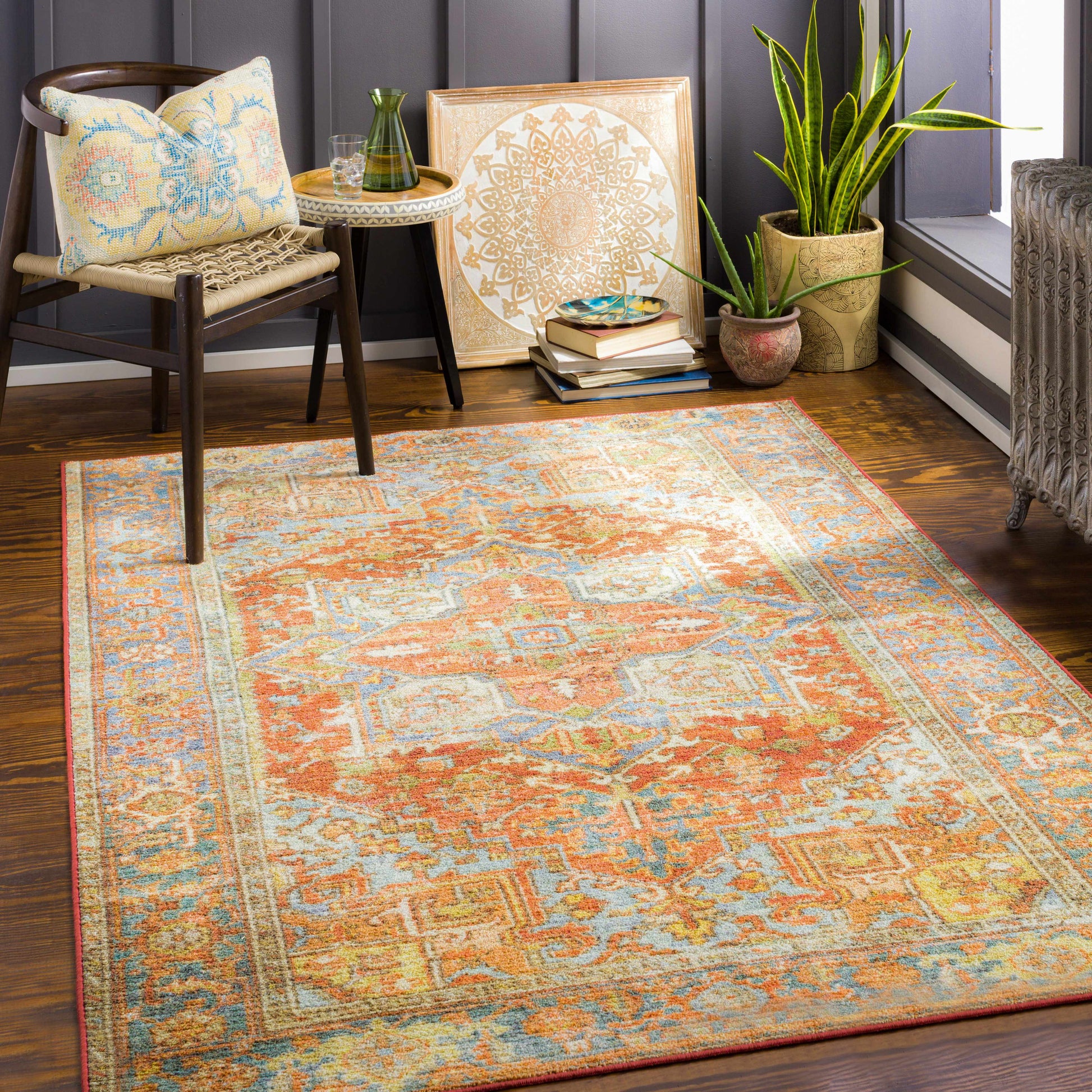 Leicester LEC-2306 Machine Woven Rug