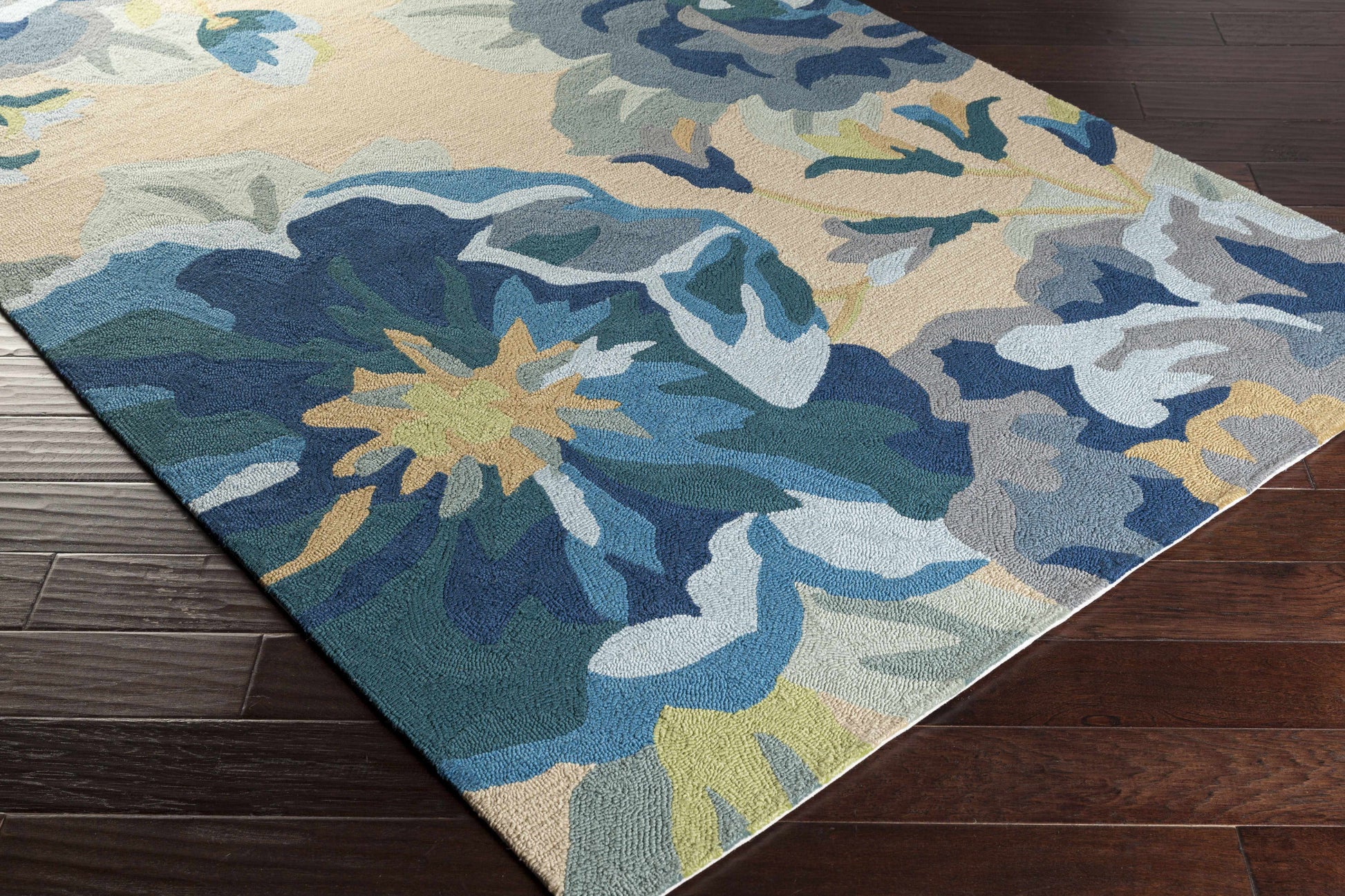 Rain RAI-1231 Hand Hooked Rug