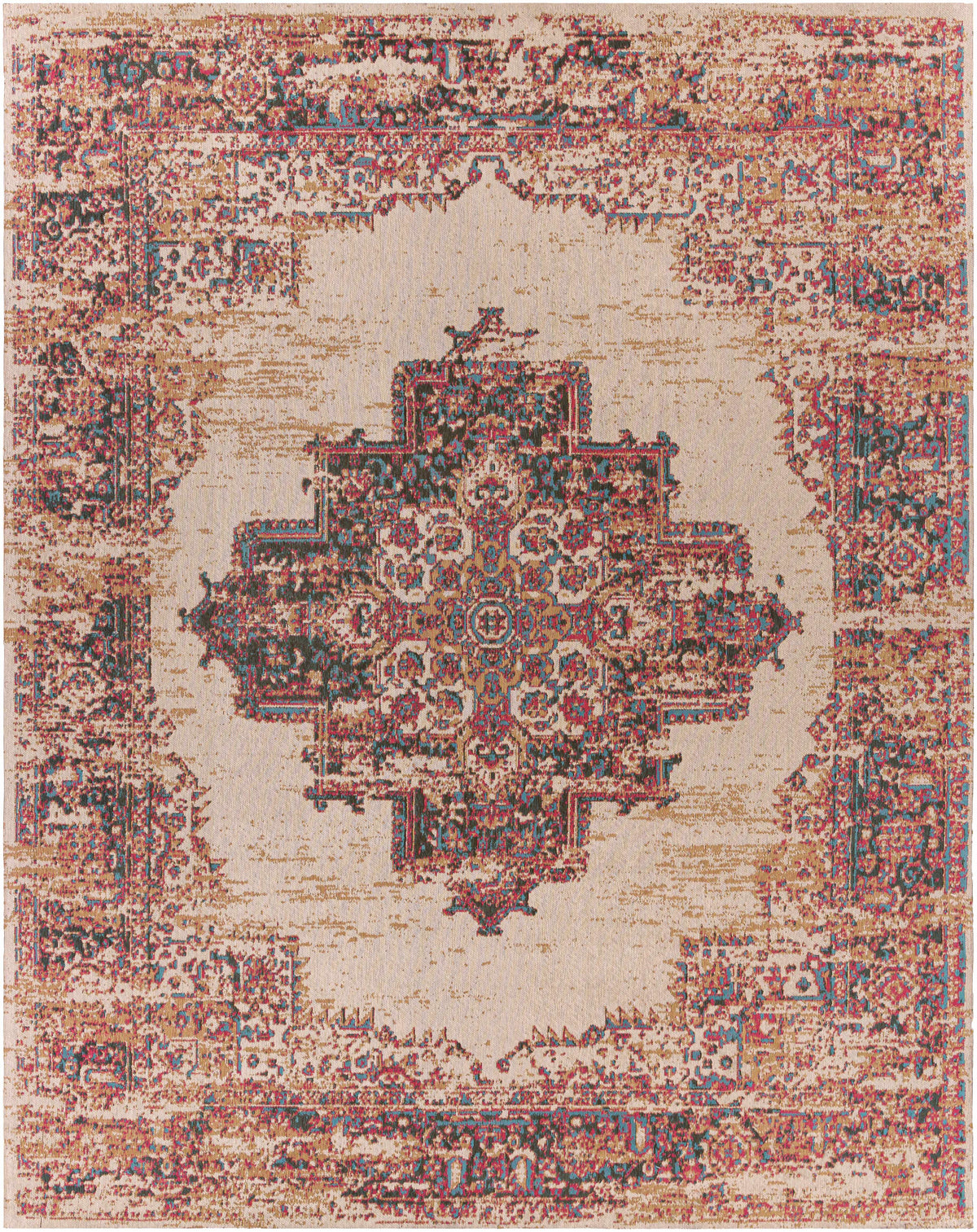 Red Hand Woven 100% Chenille-Polyester Traditional Rectangle Handmade rug, Indoor use only, no fringe, non-washable.