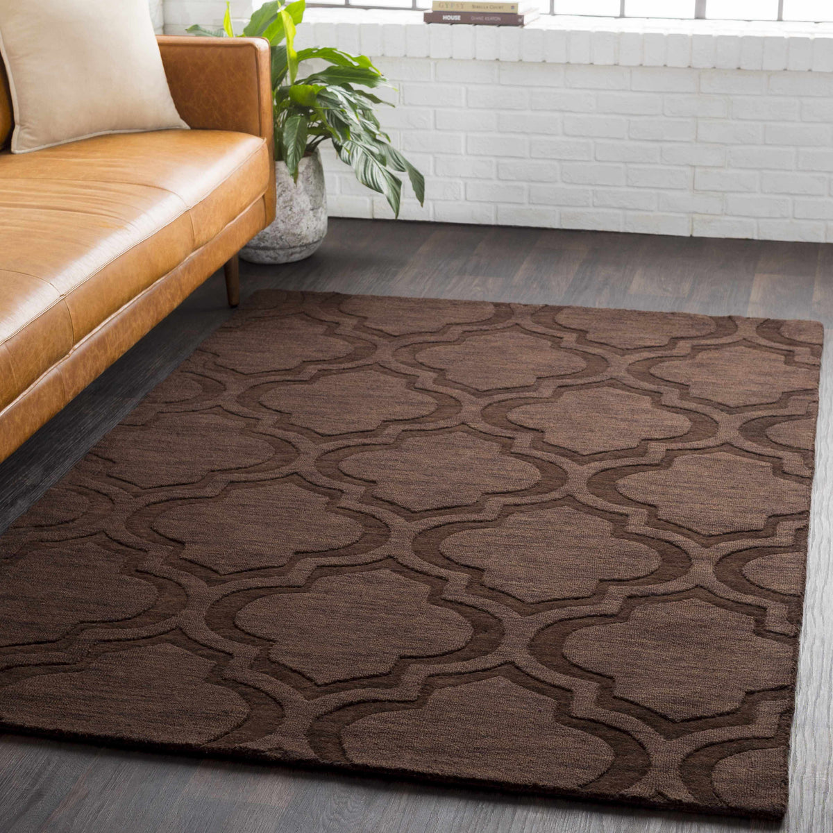 Central Park AWHP-4014 Hand Loomed Rug