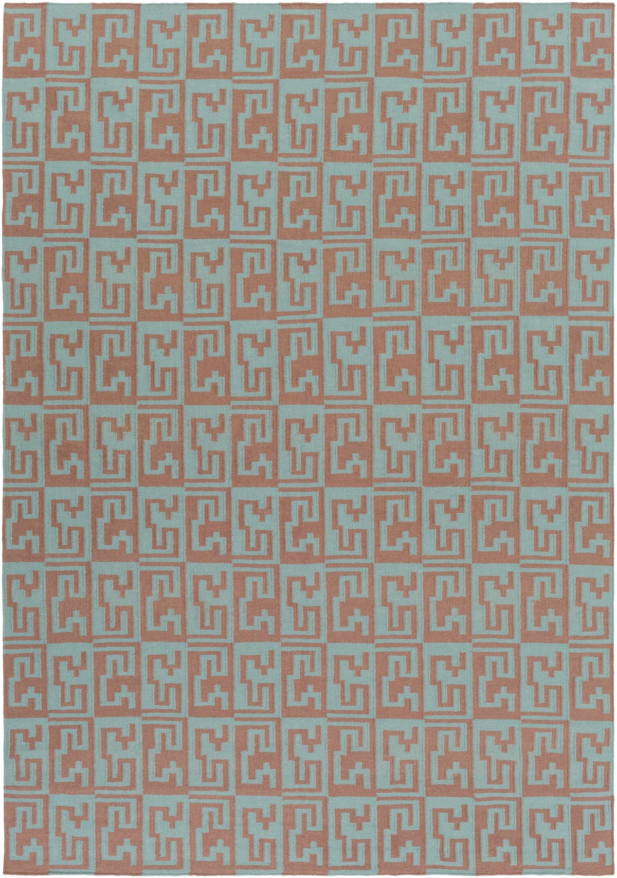 Dark Brown Hand Woven 100% Wool Cottage Rectangle Handmade rug, Indoor use only, no fringe, non-washable. runner also available