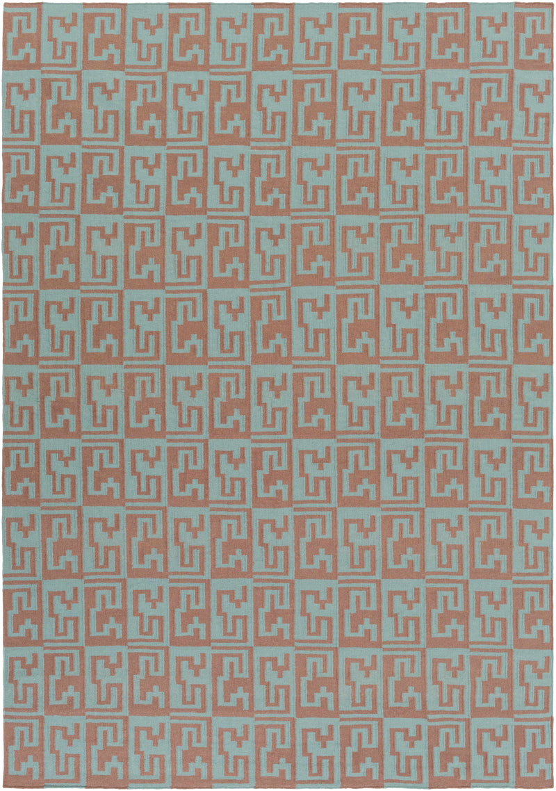 Dark Brown Hand Woven 100% Wool Cottage Rectangle Handmade rug, Indoor use only, no fringe, non-washable. runner also available