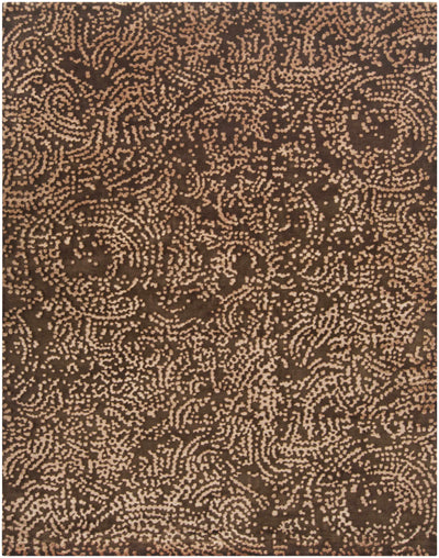 Multicolor Hand Knotted 70% NZ Wool, 30% Viscose Modern Rectangle Handmade rug, Indoor use only, no fringe, non-washable.