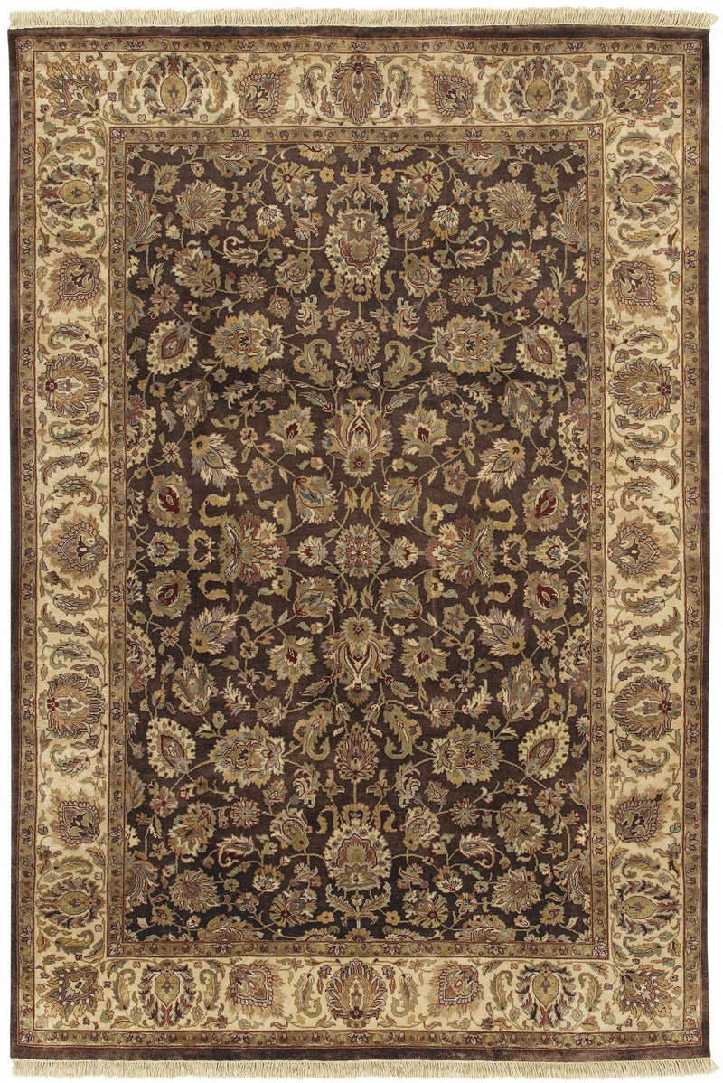 Beige Hand Knotted 100% NZ Wool Traditional Rectangle Handmade rug, Indoor use only, no fringe, non-washable. round, runner also available