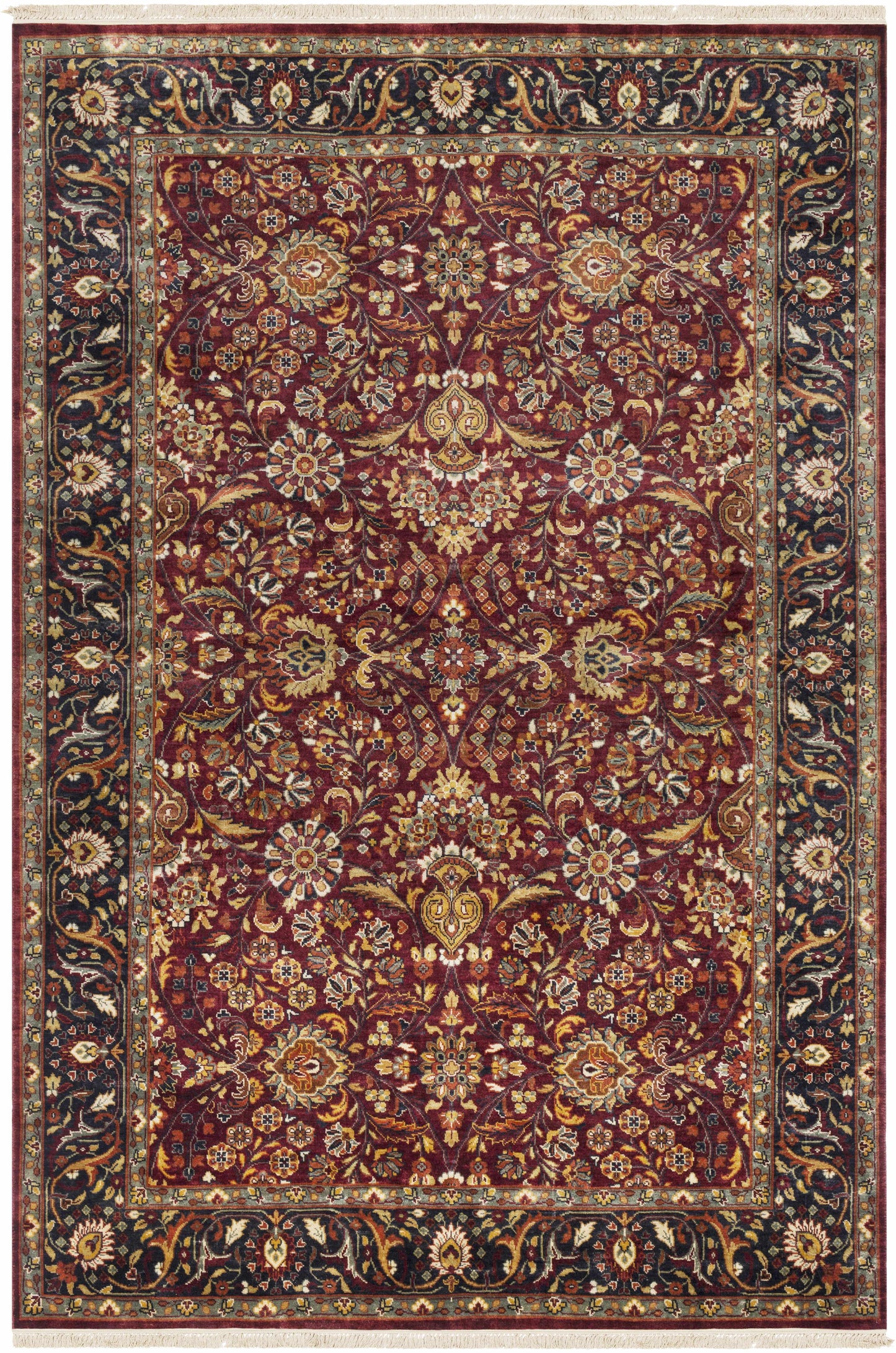 Taj Mahal TJ-6601 Hand Knotted Rug