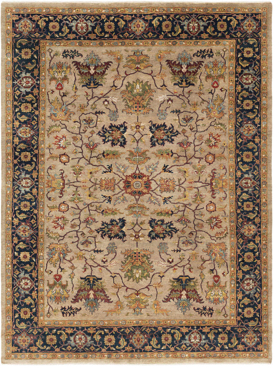 Bursa BUR-9117 Hand Knotted Rug