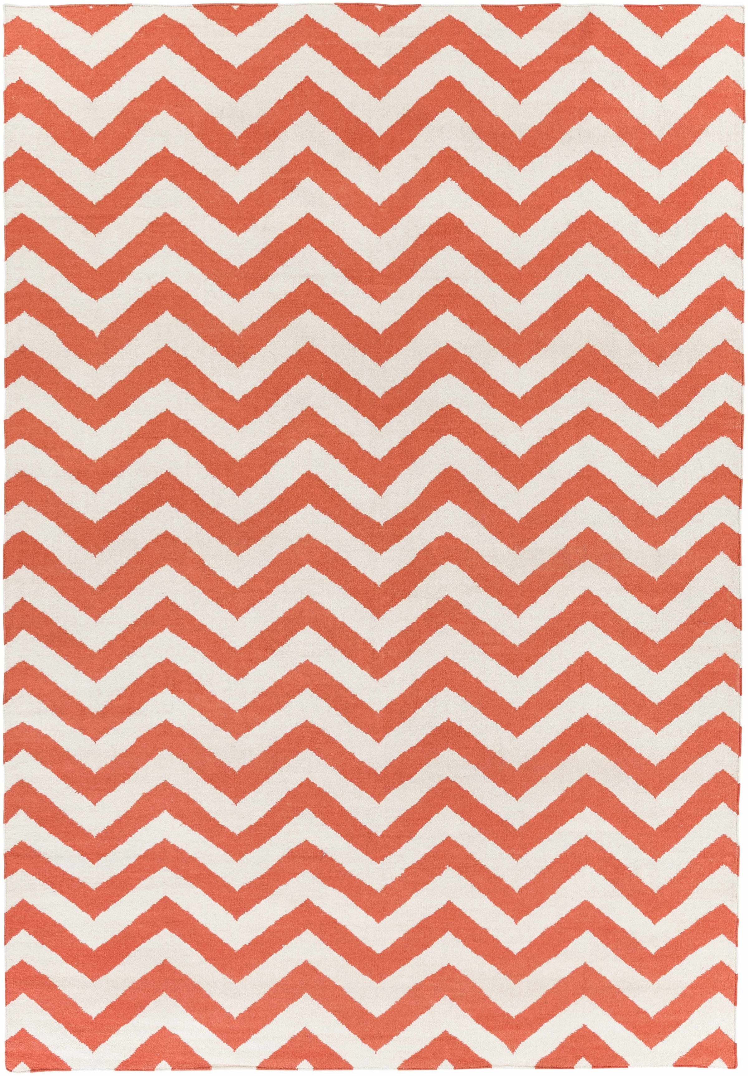 Red Hand Woven 100% Wool Modern Rectangle Handmade rug, Indoor use only, no fringe, non-washable. runner also available