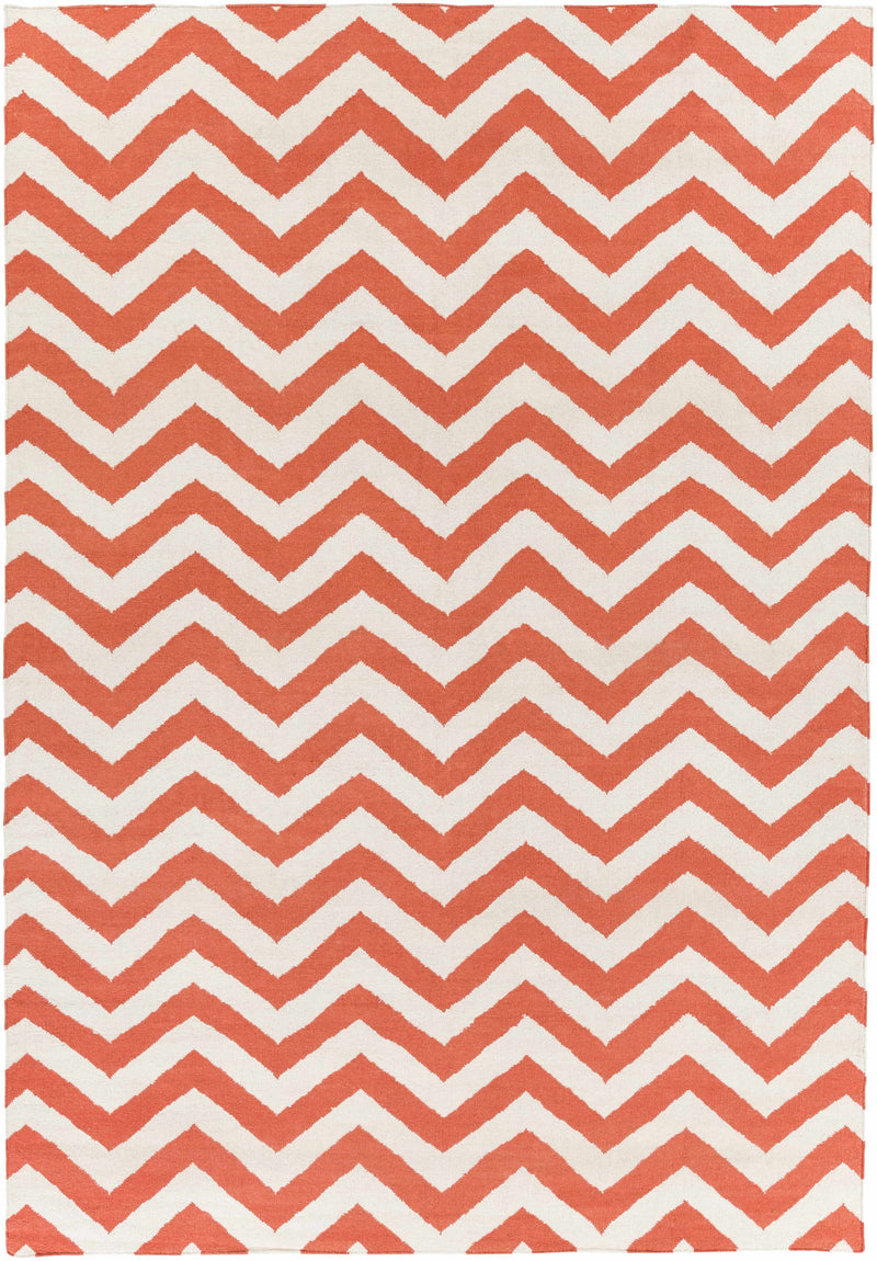 Red Hand Woven 100% Wool Modern Rectangle Handmade rug, Indoor use only, no fringe, non-washable. runner also available