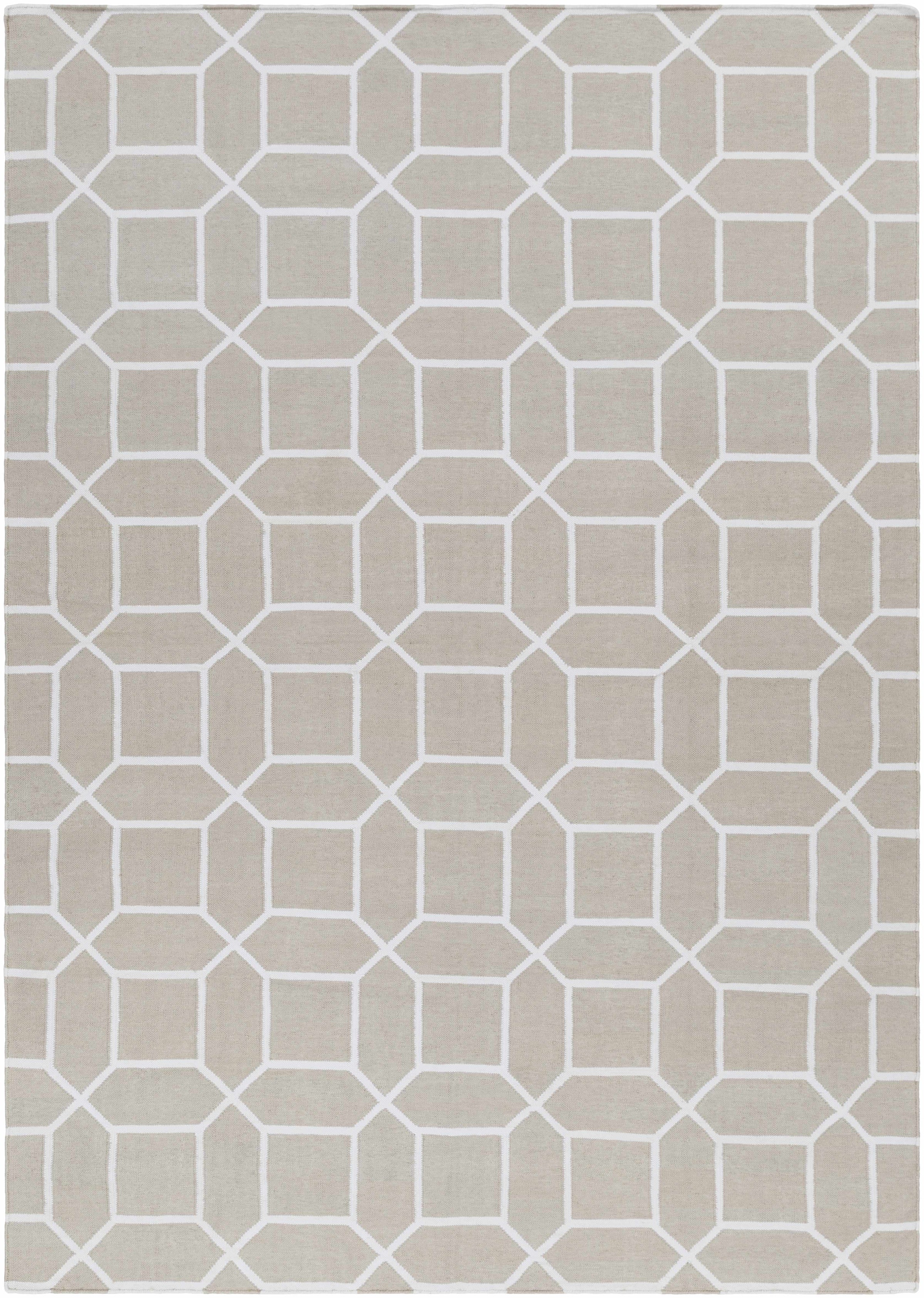 Gray Hand Woven 100% Recycled PET Yarn Modern Rectangle Handmade rug, Indoor use only, no fringe, non-washable. runner also available