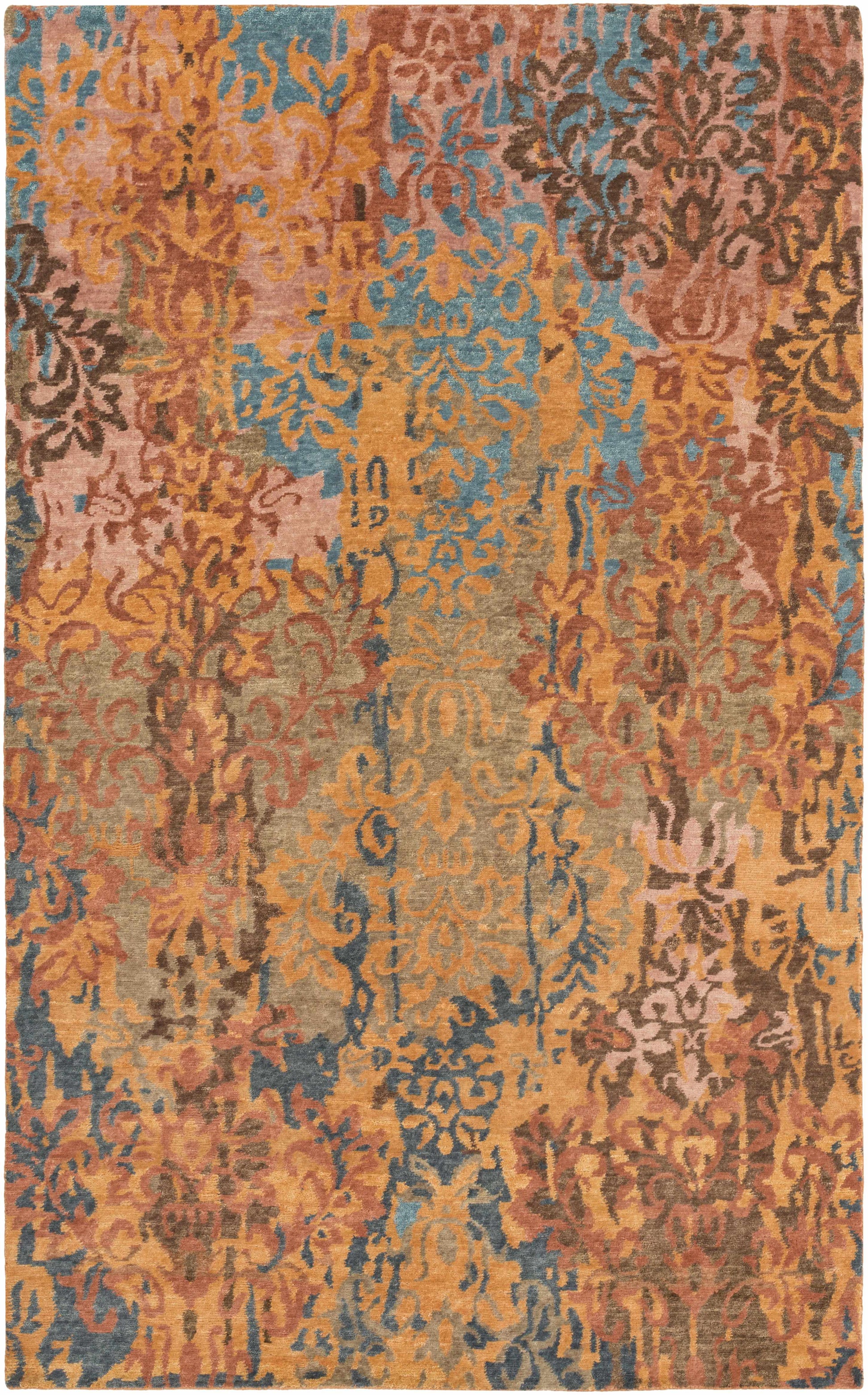 Brocade BRC-1009 Hand Knotted Rug