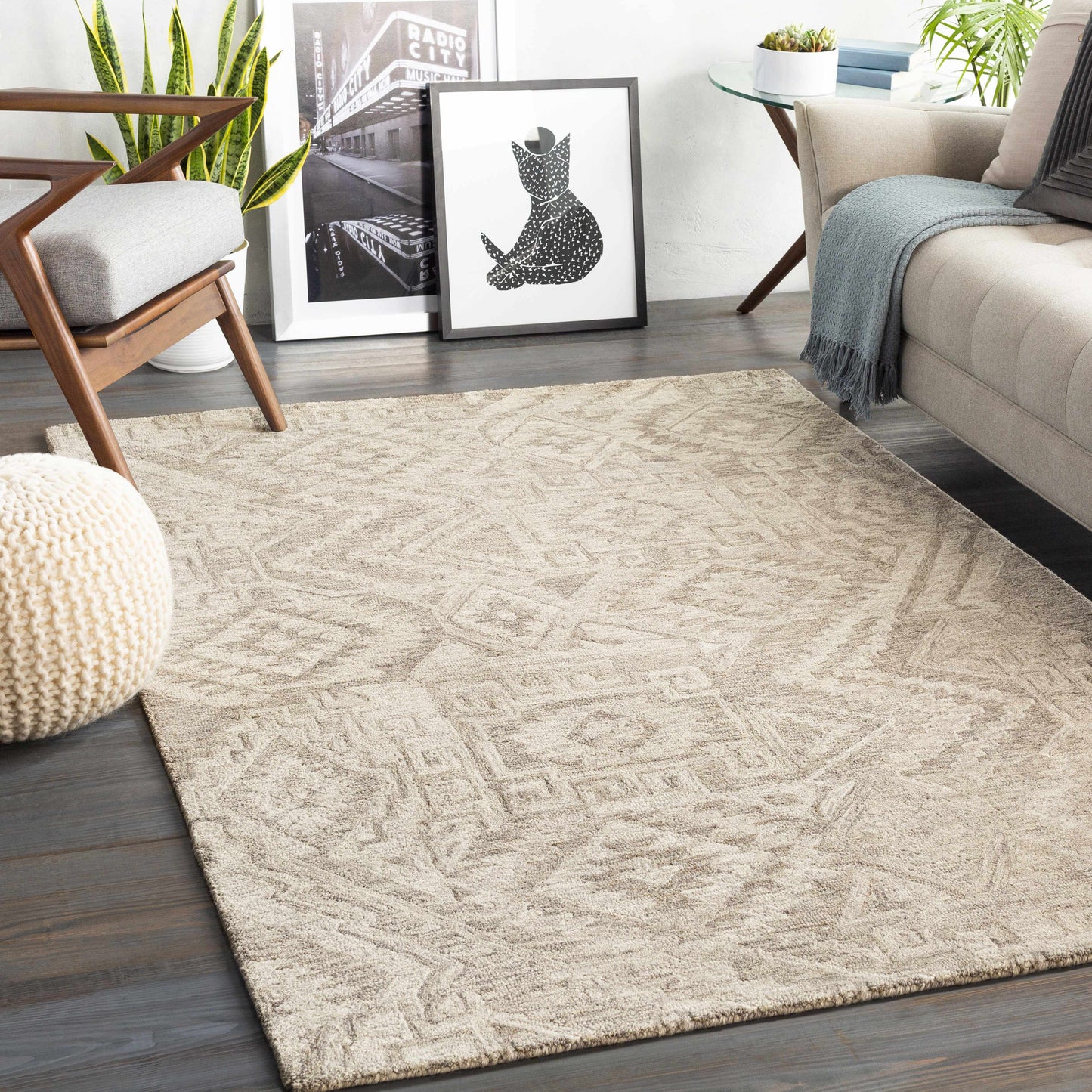 Newcastle NCS-2303 Hand Tufted Rug