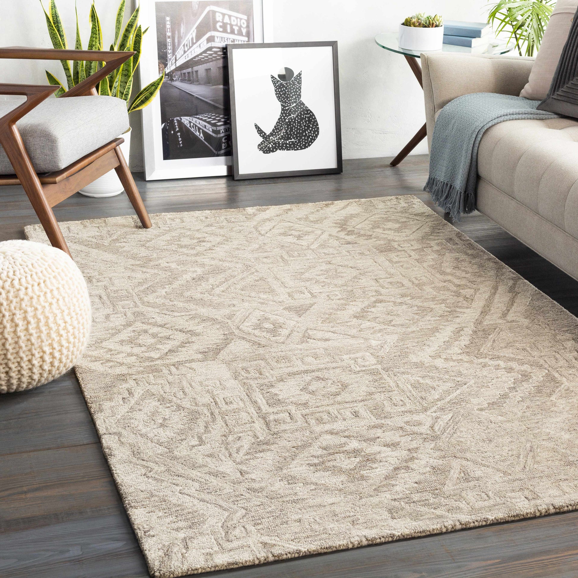 Newcastle NCS-2303 Hand Tufted Rug