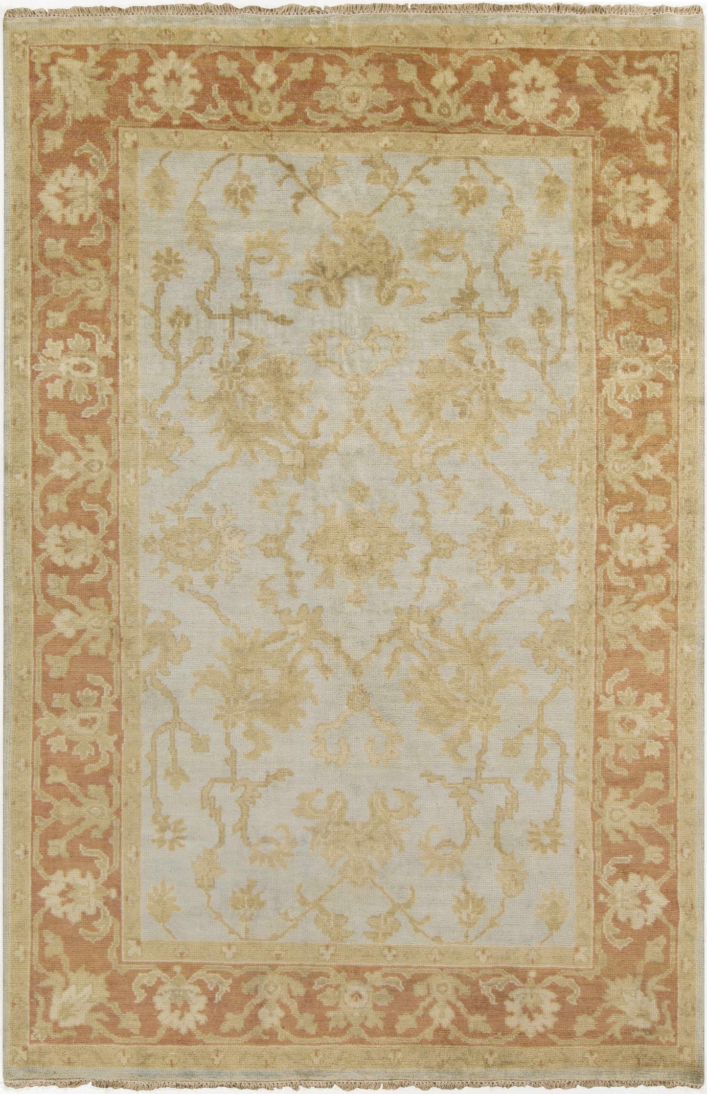 Hillcrest HIL-9014 Hand Knotted Rug