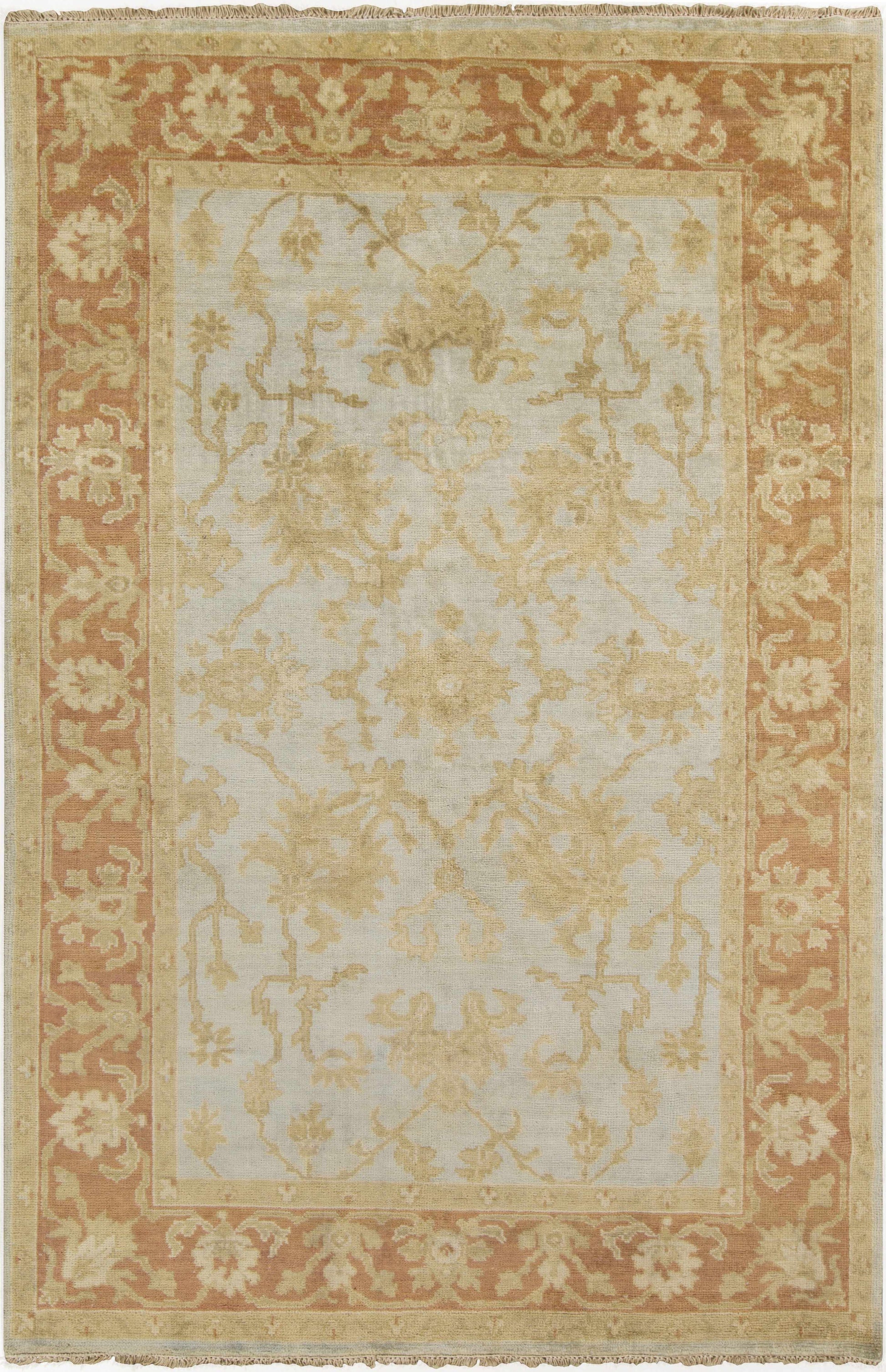 Hillcrest HIL-9014 Hand Knotted Rug