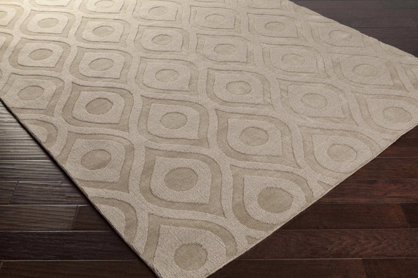Central Park AWHP-4003 Hand Loomed Rug