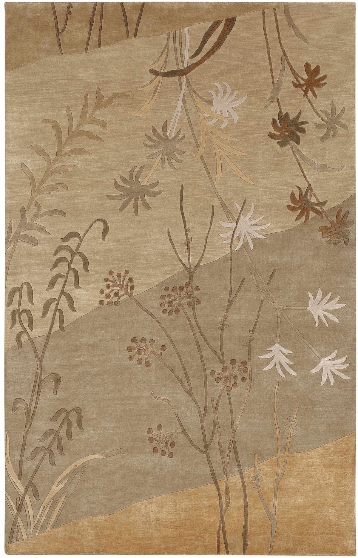 Mugal IN-8056 Hand Knotted Rug
