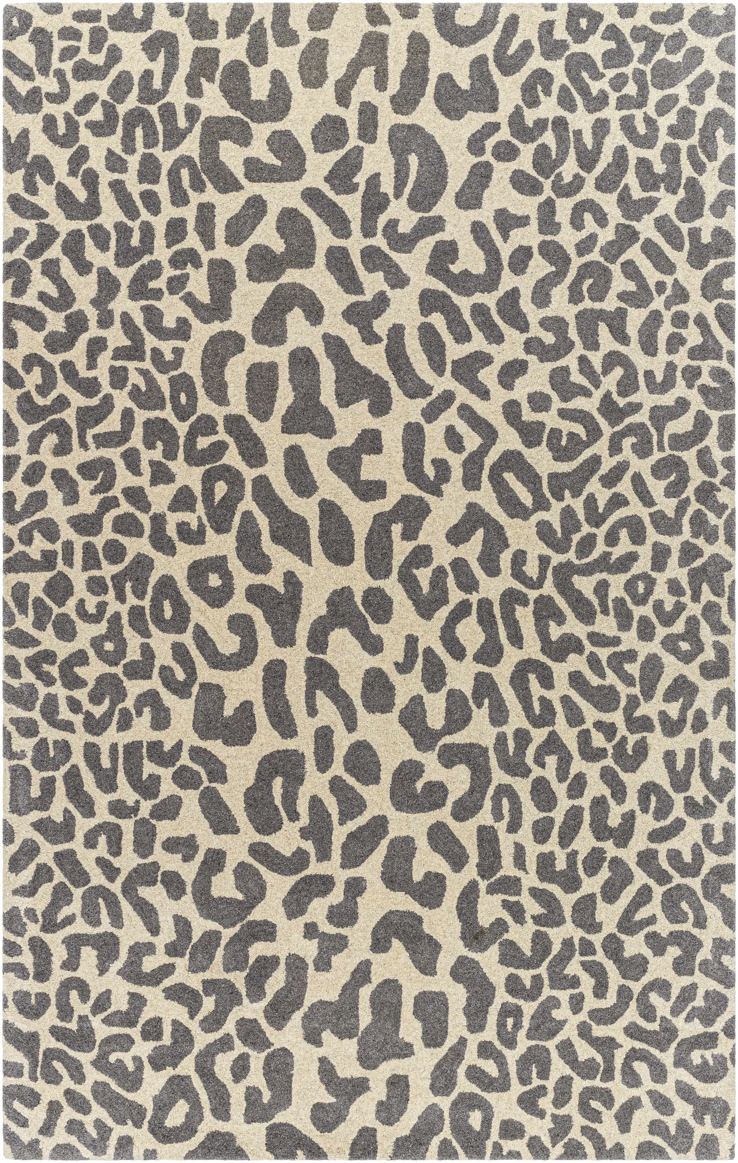 Light Gray Hand Tufted 100% Wool Modern Rectangle Handmade rug, Indoor use only, no fringe, non-washable. runner also available