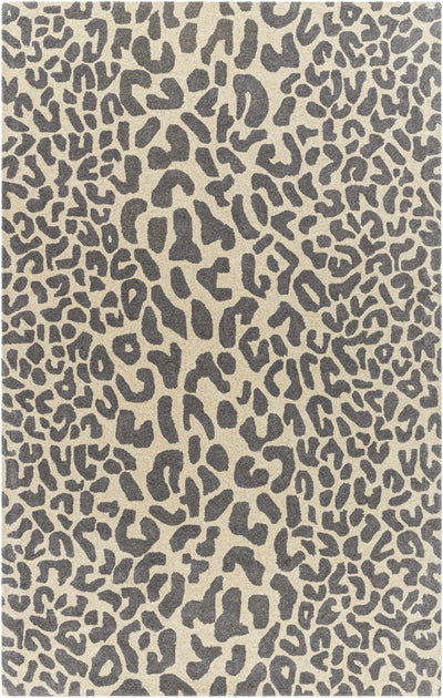 Light Gray Hand Tufted 100% Wool Modern Rectangle Handmade rug, Indoor use only, no fringe, non-washable. runner also available
