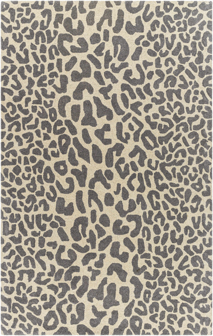 Light Gray Hand Tufted 100% Wool Modern Rectangle Handmade rug, Indoor use only, no fringe, non-washable. runner also available