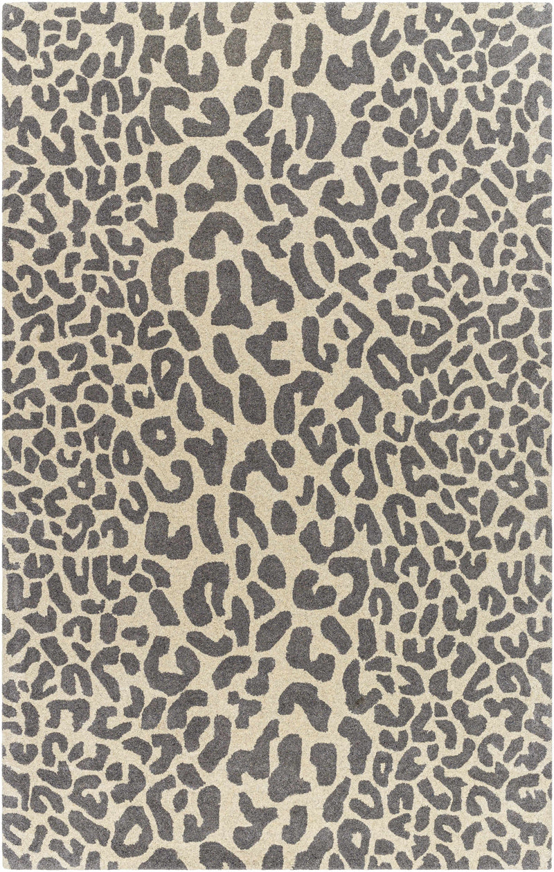 Light Gray Hand Tufted 100% Wool Modern Rectangle Handmade rug, Indoor use only, no fringe, non-washable. runner also available
