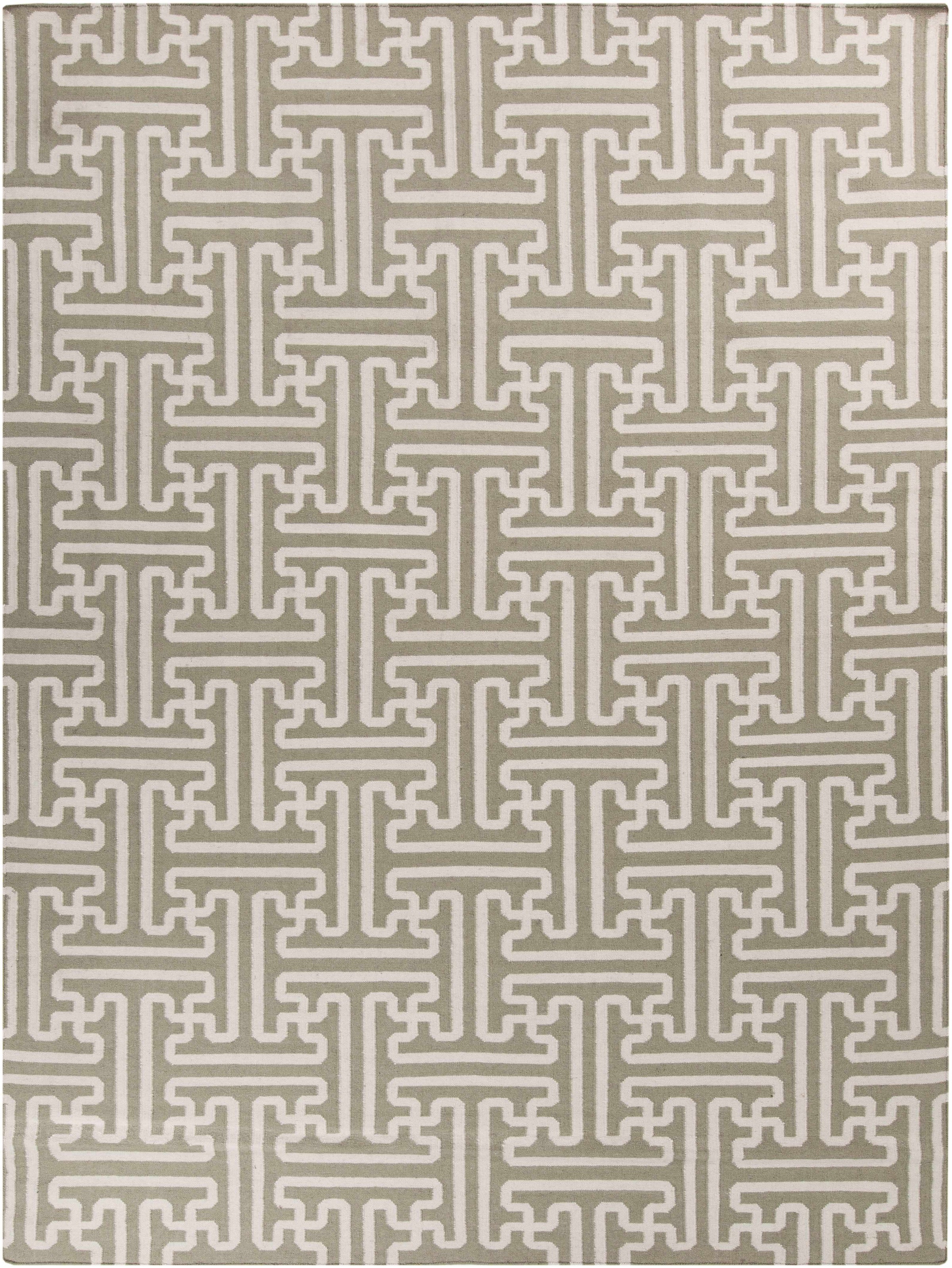 Tan Hand Woven 100% Wool Modern Rectangle Handmade rug, Indoor use only, no fringe, non-washable. runner also available