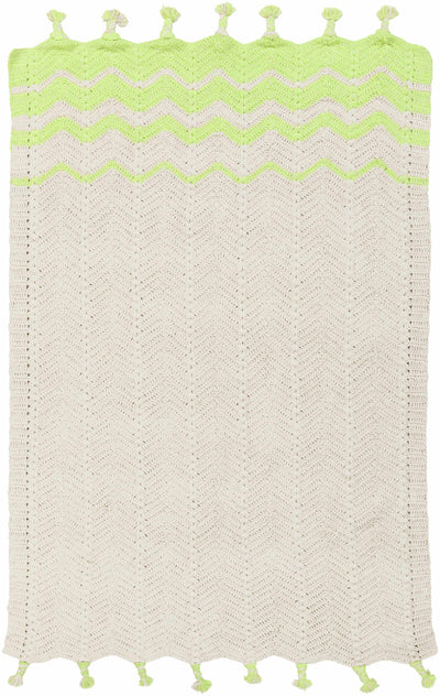 Yellow Hand Woven 34% Acrylic, 33% Cotton, 33% Polyester Cottage Rectangle Handmade rug, Indoor use only, no fringe, non-washable.