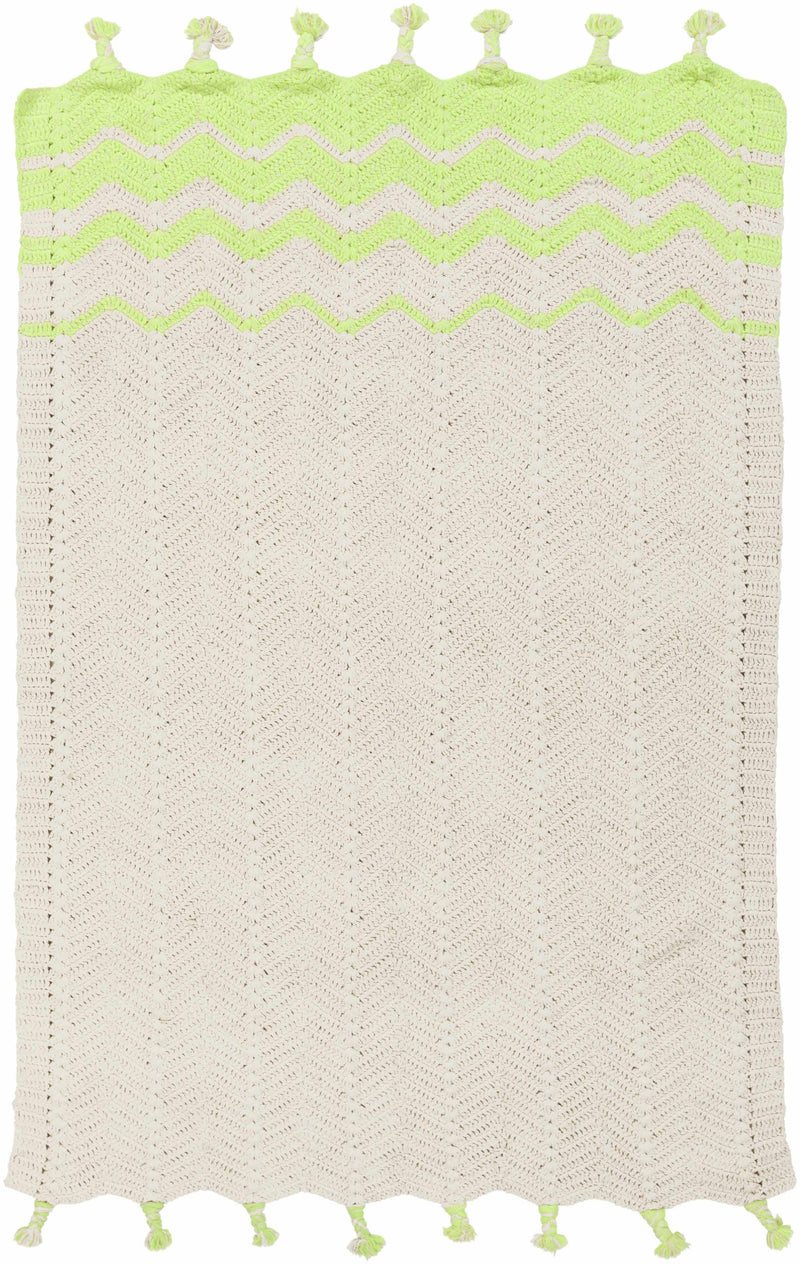 Yellow Hand Woven 34% Acrylic, 33% Cotton, 33% Polyester Cottage Rectangle Handmade rug, Indoor use only, no fringe, non-washable.