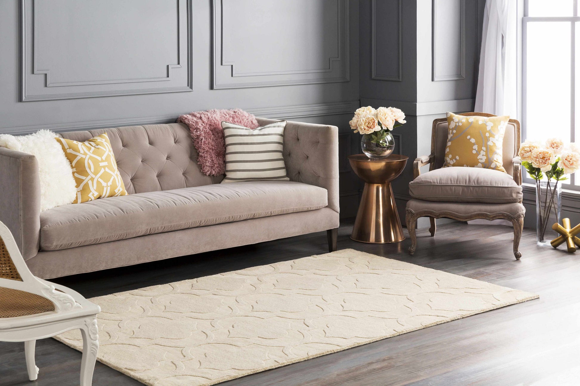 Central Park AWHP-4012 Hand Loomed Rug