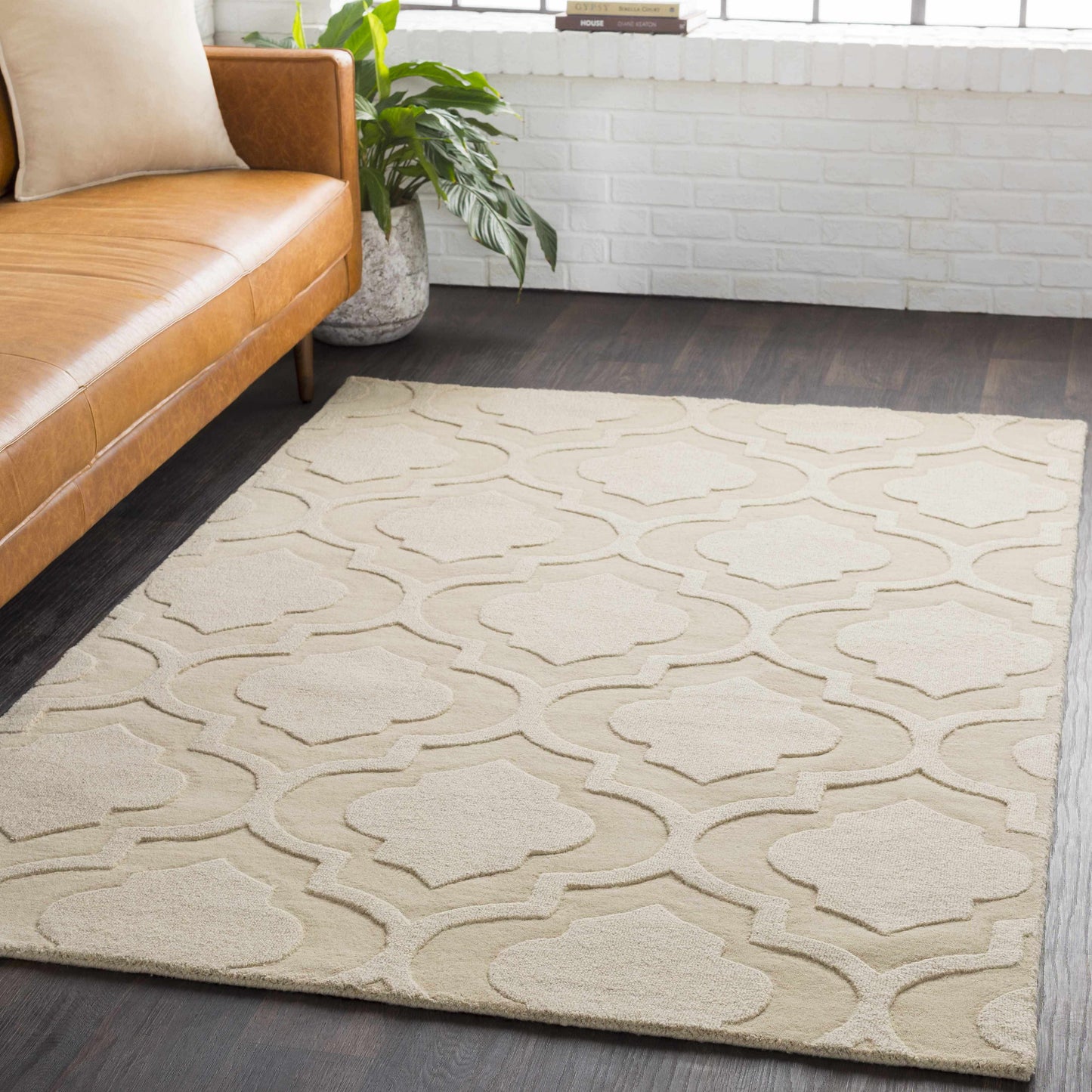Central Park AWHP-4012 Hand Loomed Rug
