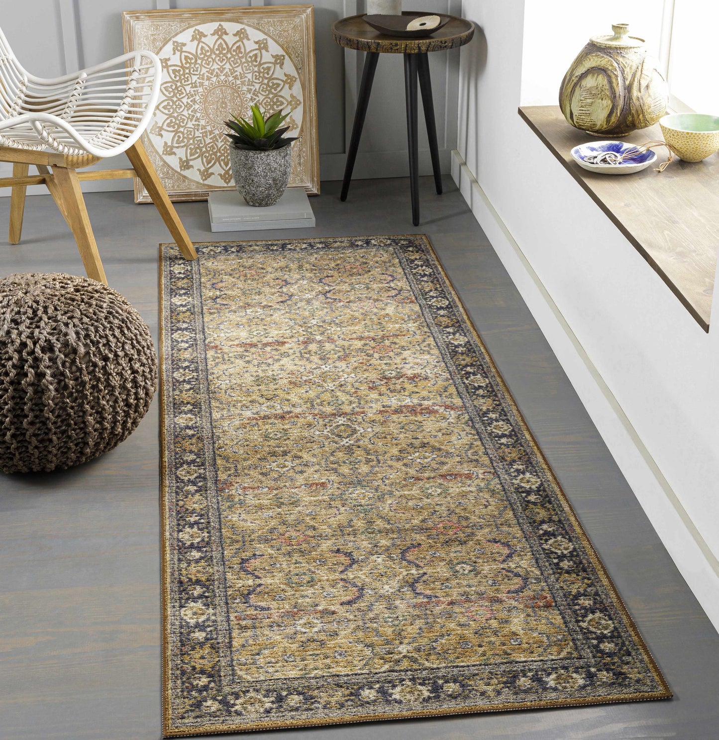Leicester LEC-2305 Machine Woven Rug