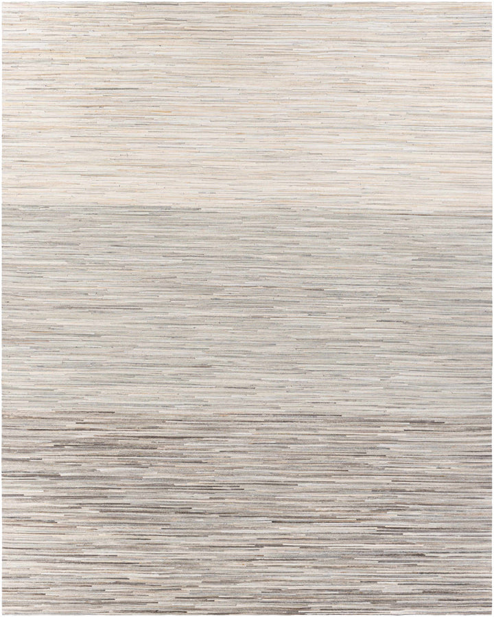 Dark Brown Hand Crafted 100% Hair On Hide Rustic Rectangle Handmade rug, Indoor use only, no fringe, non-washable.