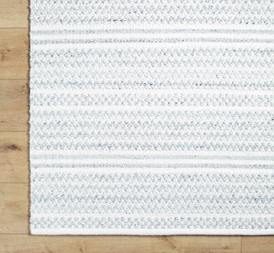 Cream Hand Woven 100% Wool Cottage Rectangle Handmade rug, Indoor use only, no fringe, non-washable. runner also available