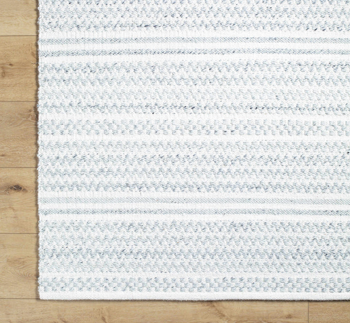 Cream Hand Woven 100% Wool Cottage Rectangle Handmade rug, Indoor use only, no fringe, non-washable. runner also available