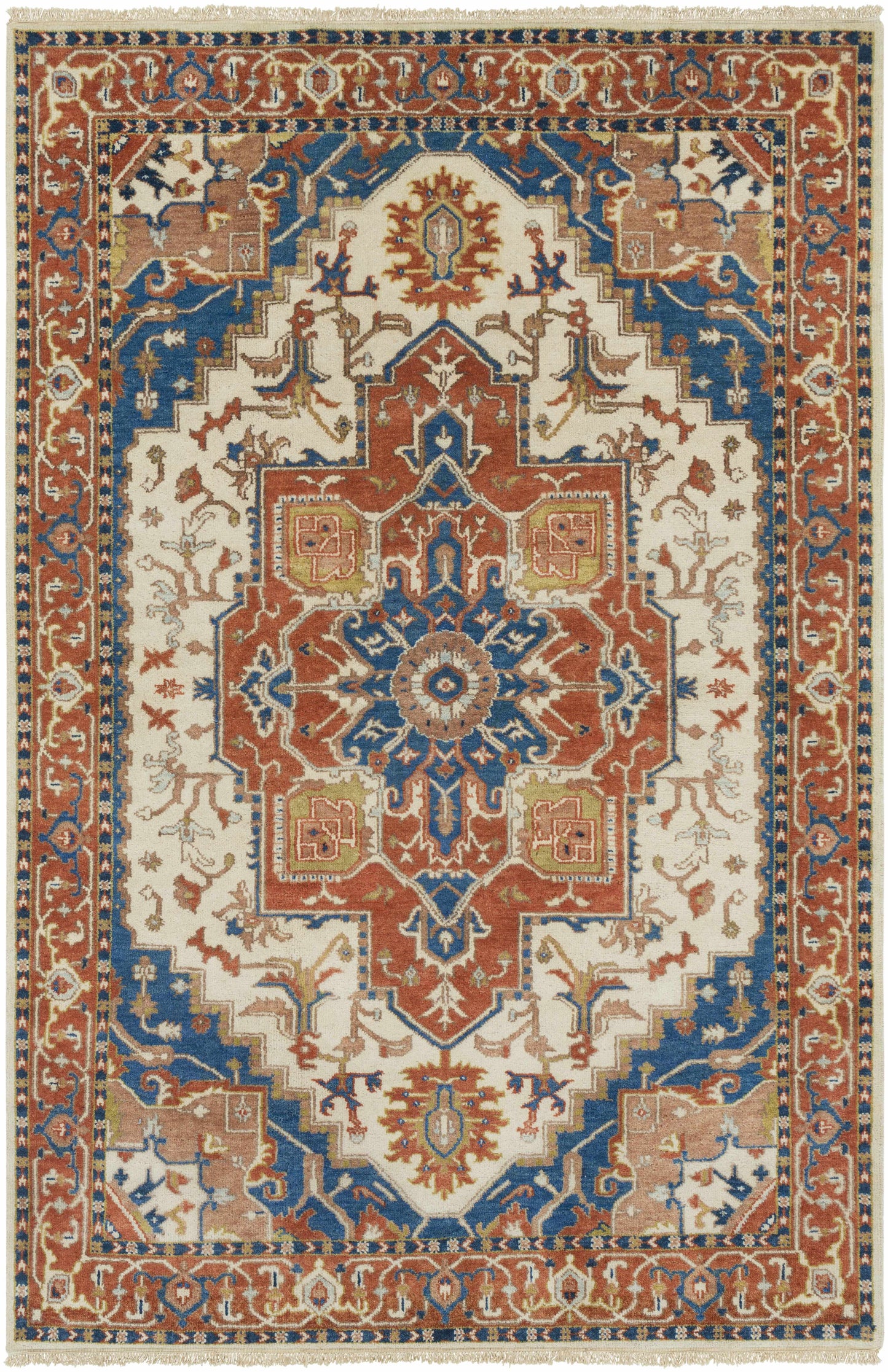 Zeus ZEU-8002 Hand Knotted Rug