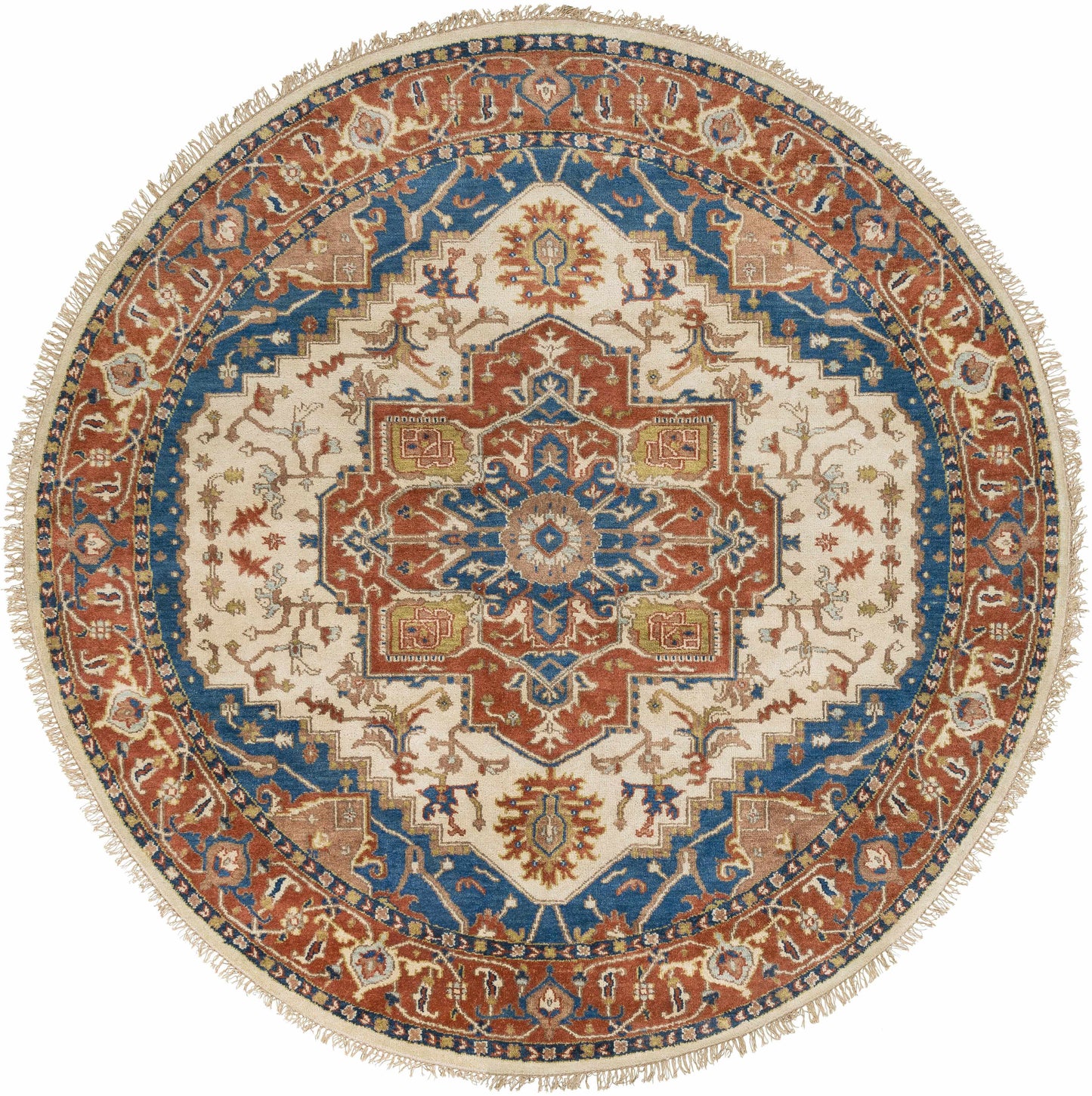 Zeus ZEU-8002 Hand Knotted Rug