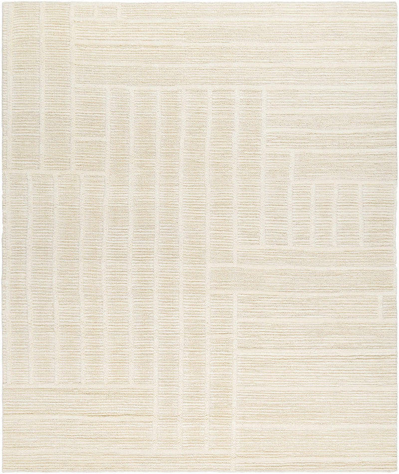 Gray Hand Woven 100% NZ Wool Modern Rectangle Handmade rug, Indoor use only, no fringe, non-washable. runner also available