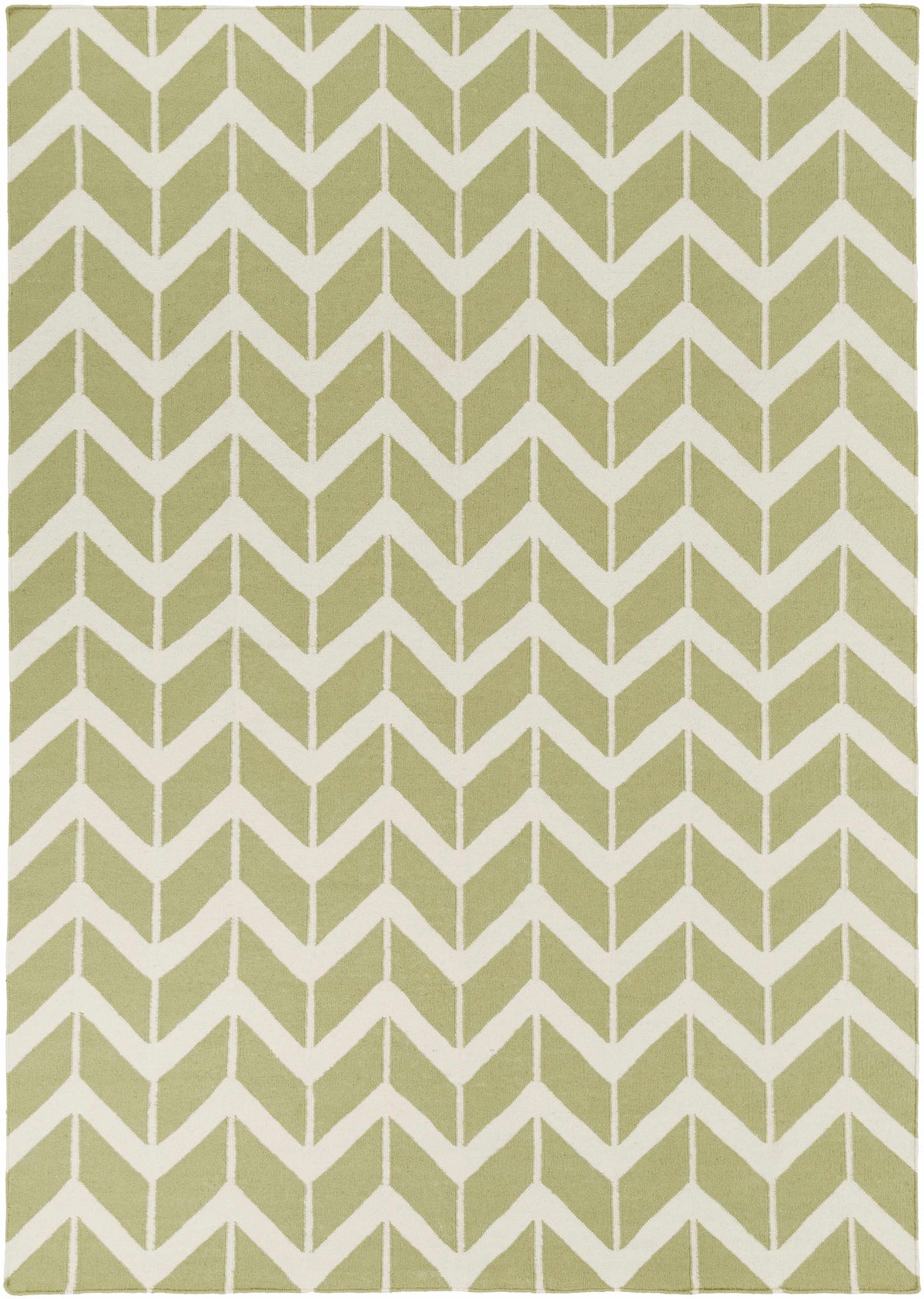 Light Olive Hand Woven 100% Wool Modern Rectangle Handmade rug, Indoor use only, no fringe, non-washable. runner also available