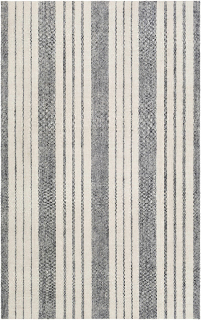 Light Gray Hand Woven 50% Viscose, 50% Wool Cottage Rectangle Handmade rug, Indoor use only, no fringe, non-washable.