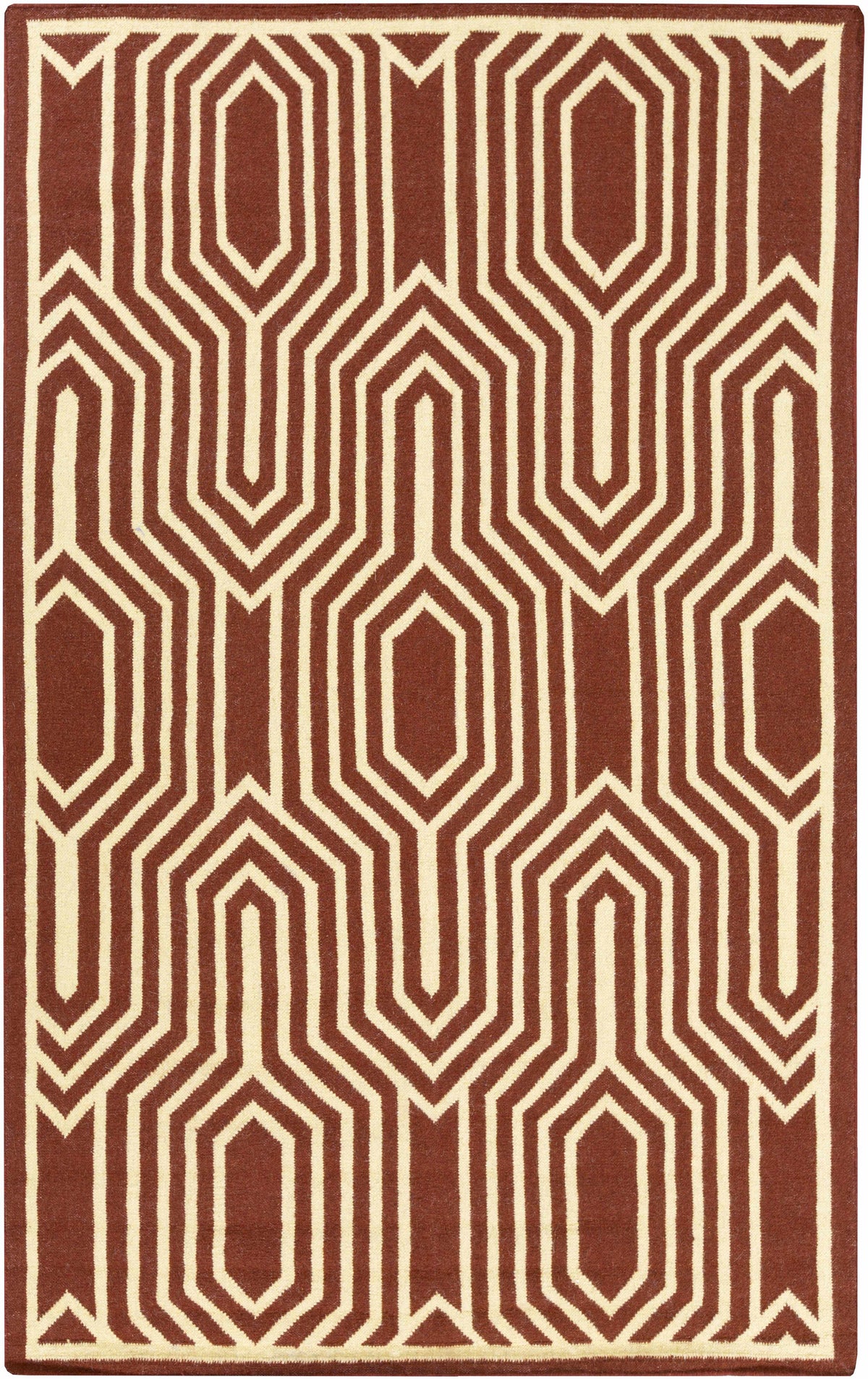 Cream Hand Woven 100% Wool Modern Rectangle Handmade rug, Indoor use only, no fringe, non-washable. runner also available
