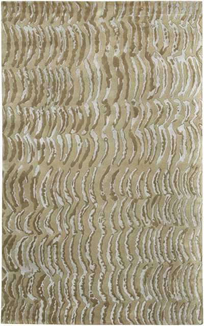 Multicolor Hand Knotted 70% NZ Wool, 30% Viscose Modern Rectangle Handmade rug, Indoor use only, no fringe, non-washable.