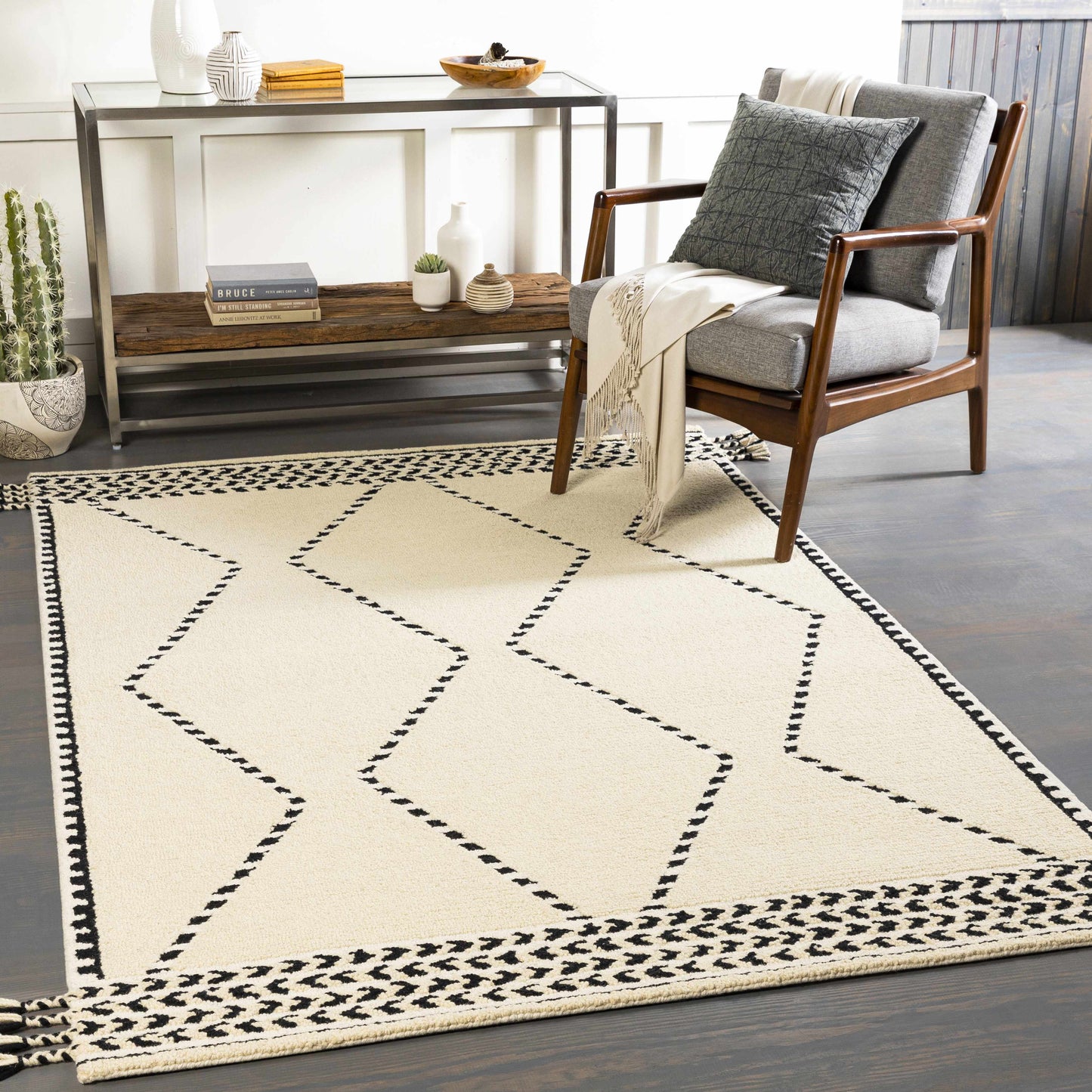 Zanafi Tassels ZTS-2312 Hand Tufted Rug