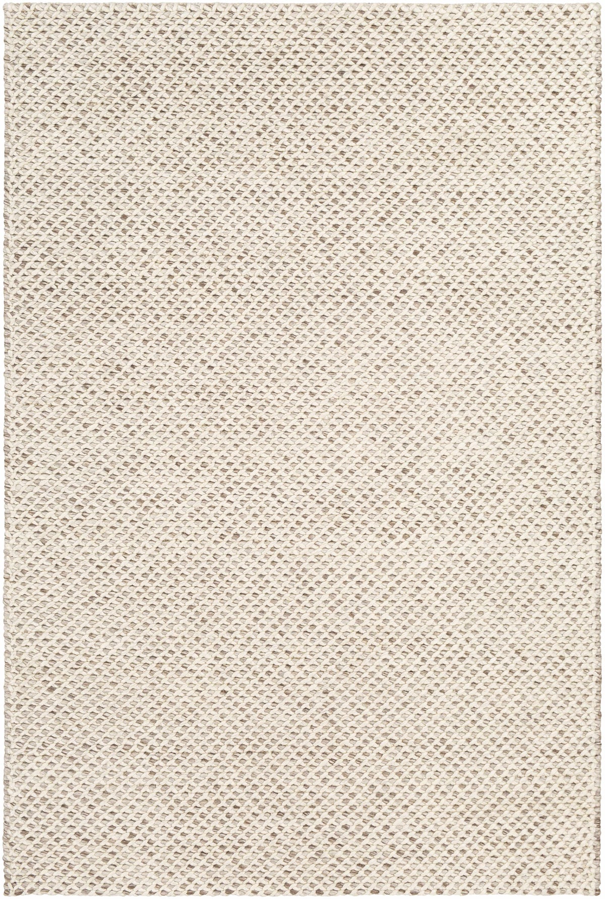 Dark Brown Hand Woven 50% Viscose, 50% Wool Modern Rectangle Handmade rug, Indoor use only, no fringe, non-washable.