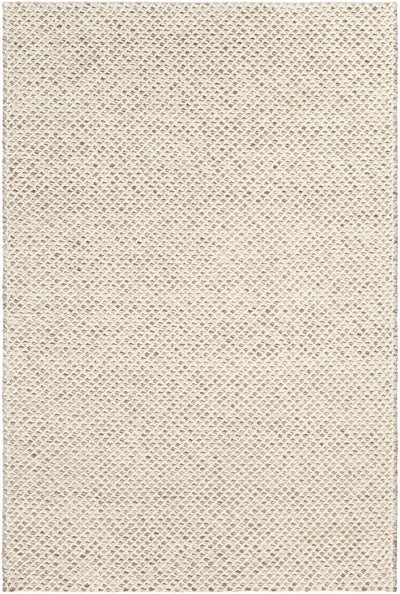 Dark Brown Hand Woven 50% Viscose, 50% Wool Modern Rectangle Handmade rug, Indoor use only, no fringe, non-washable.