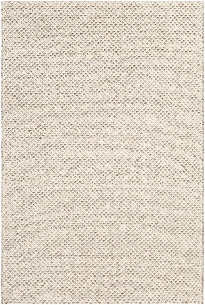 Dark Brown Hand Woven 50% Viscose, 50% Wool Modern Rectangle Handmade rug, Indoor use only, no fringe, non-washable.