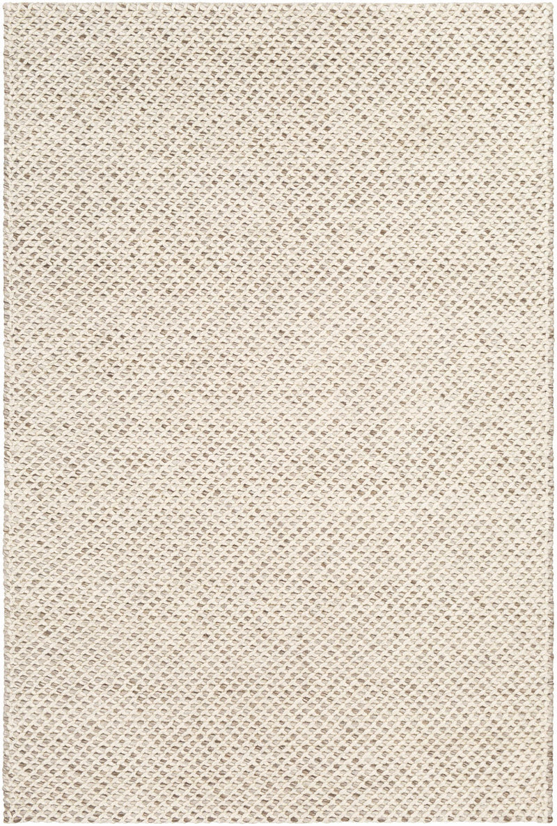 Dark Brown Hand Woven 50% Viscose, 50% Wool Modern Rectangle Handmade rug, Indoor use only, no fringe, non-washable.