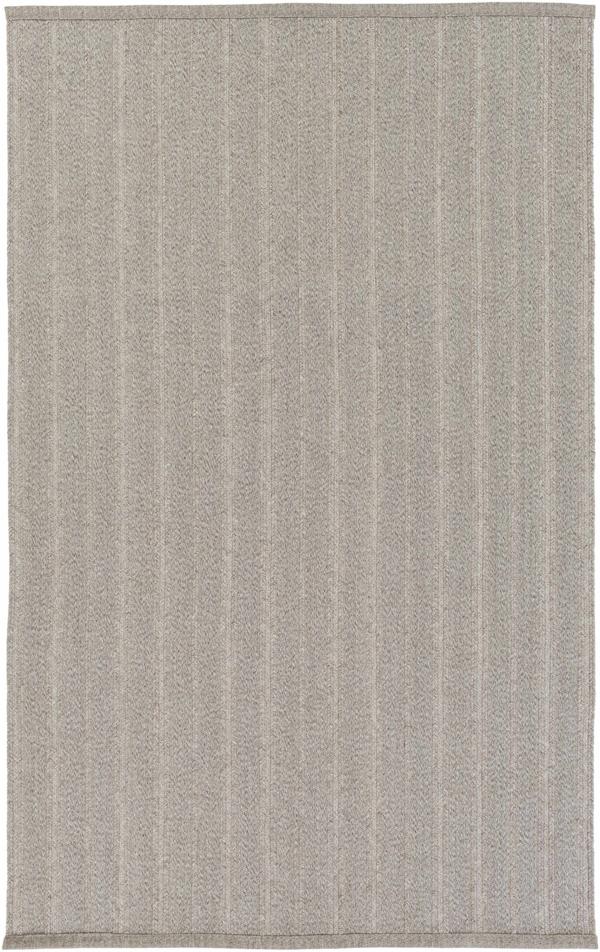 Medium Gray Hand Woven 100% Polypropylene Cottage Rectangle Handmade rug, outdoor-safe, no fringe, non-washable. runner also available